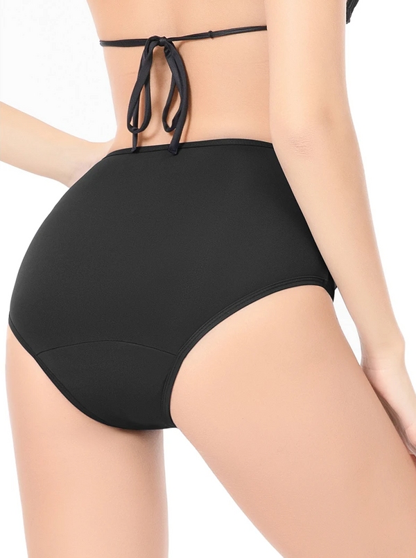 High Waist Slim period Swim Pants